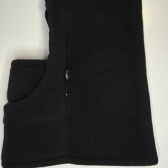 Black Fleece Ski Face Mask with Lining Size XS Unisiex - Picture 4 of 10